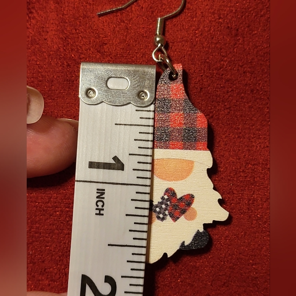 Gnome Earrings NWT - Picture 3 of 3